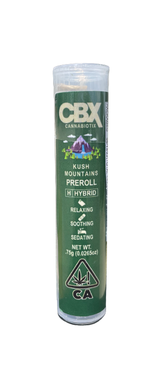 CBX Cannabiotix - Kush Mountains - Hybrid (0.75g)